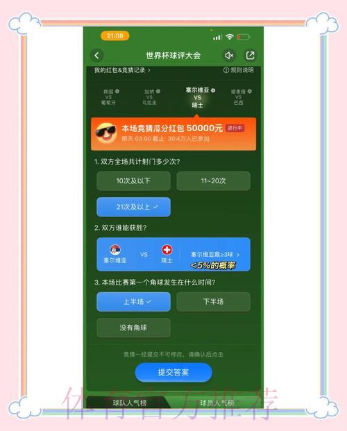 世界杯竞猜：如何制定冷门比赛的应对策略