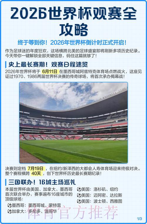 2026世界杯赛事直播收看及观赛安全注意事项全攻略