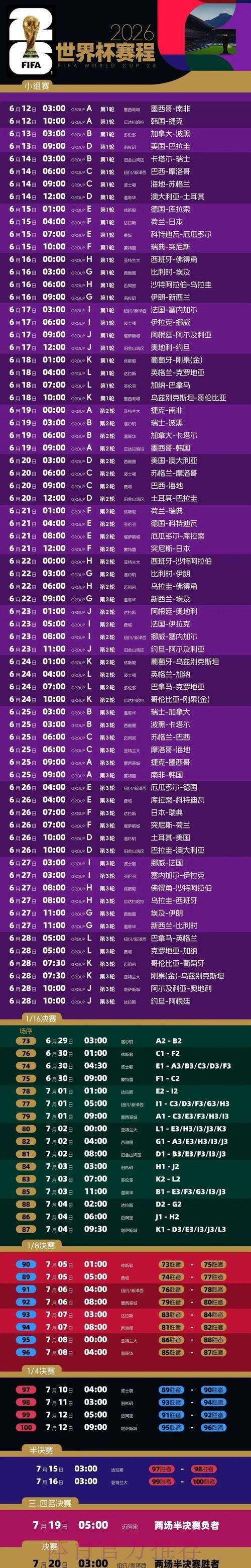 2026世界杯赛事直播收看及观赛安全注意事项全攻略